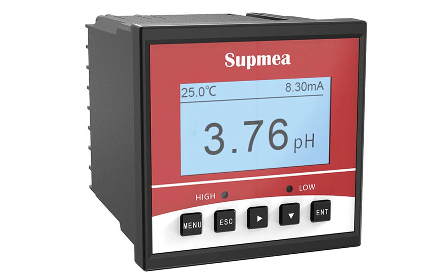 مشخصات، قیمت خرید کنترلر تابلویی PH و ORP ارزان قیمت مدل Supmea SUP-PH160S