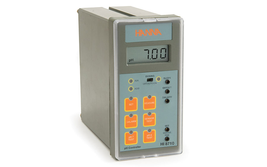 کنترلر pH صنعتی هانا مدل HANNA HI8710